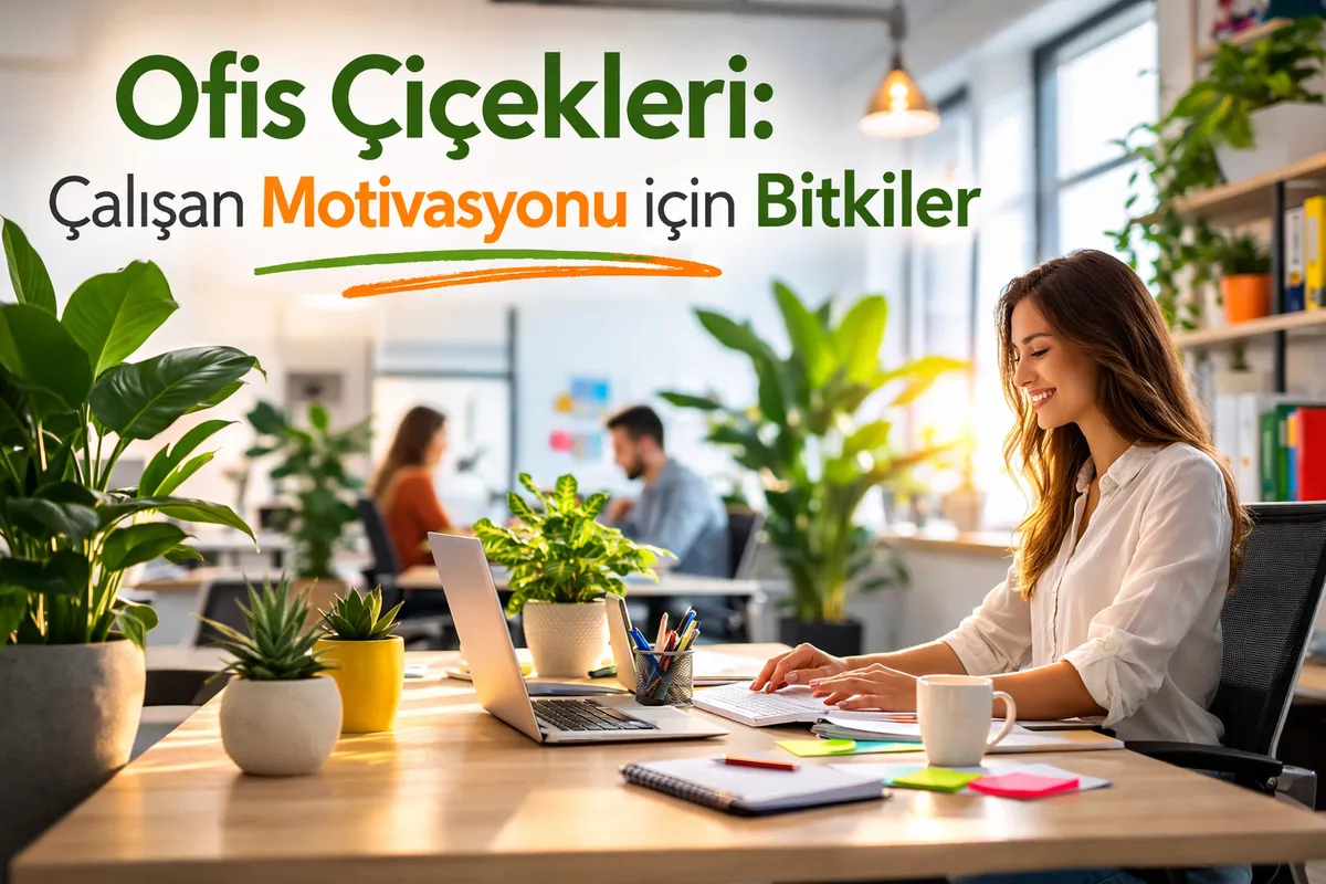 Ofis Çiçekleri: Çalışan Motivasyonu için Bitkiler