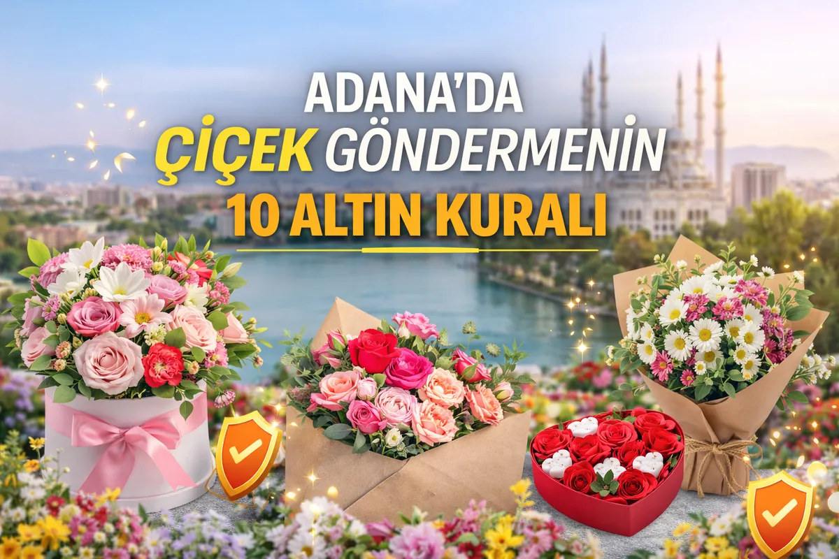 Adana'da Çiçek Göndermenin 10 Altın Kuralı