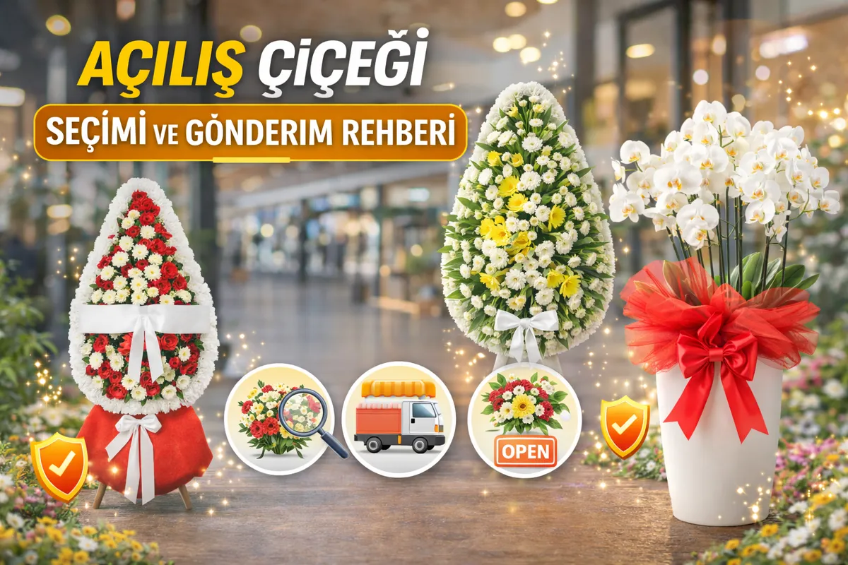 Açılış Çiçeği Seçimi ve Gönderim Rehberi