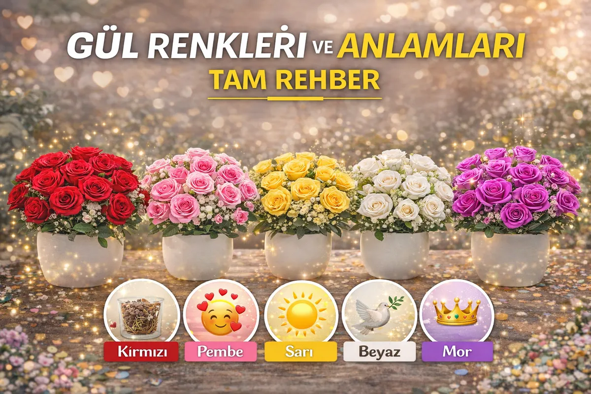 Gül Renkleri ve Anlamları: Tam Rehber