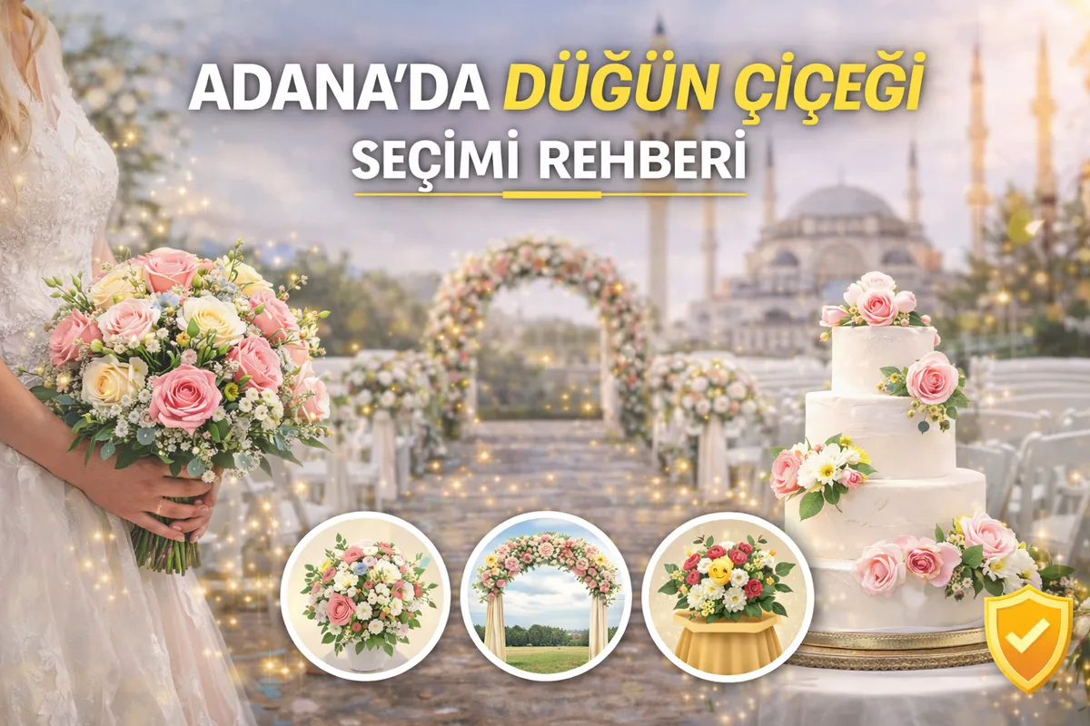 Adana'da Düğün Çiçeği Seçimi Rehberi